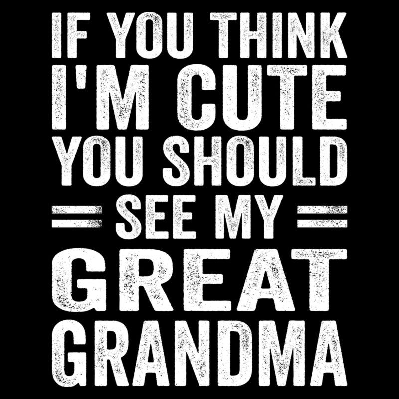 Si vous pensez que je suis mignon, vous devriez voir ma grand-mère