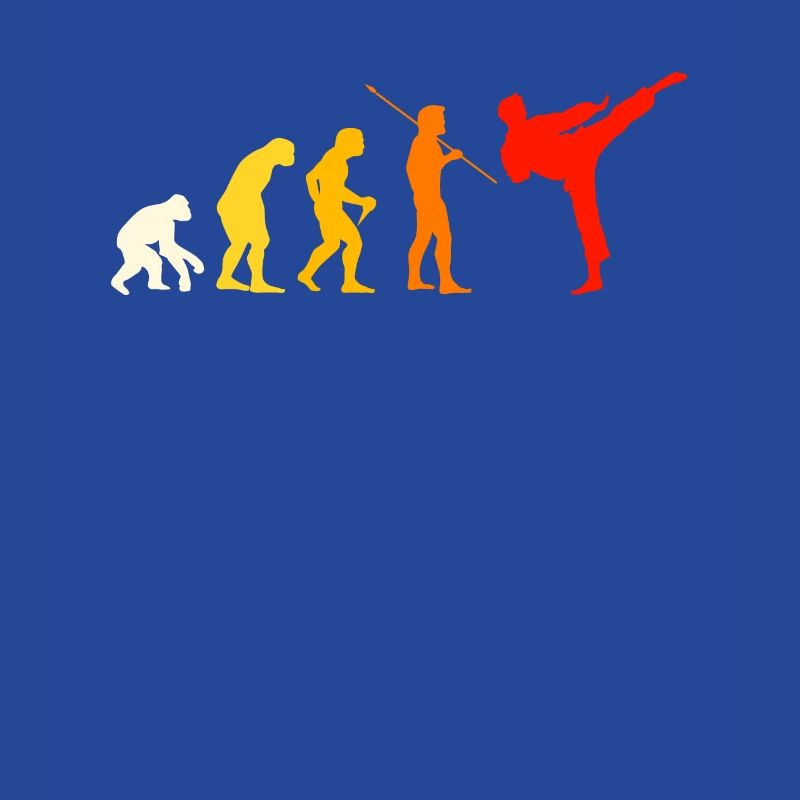 Karate Evolution T-Shirt Gift Judo