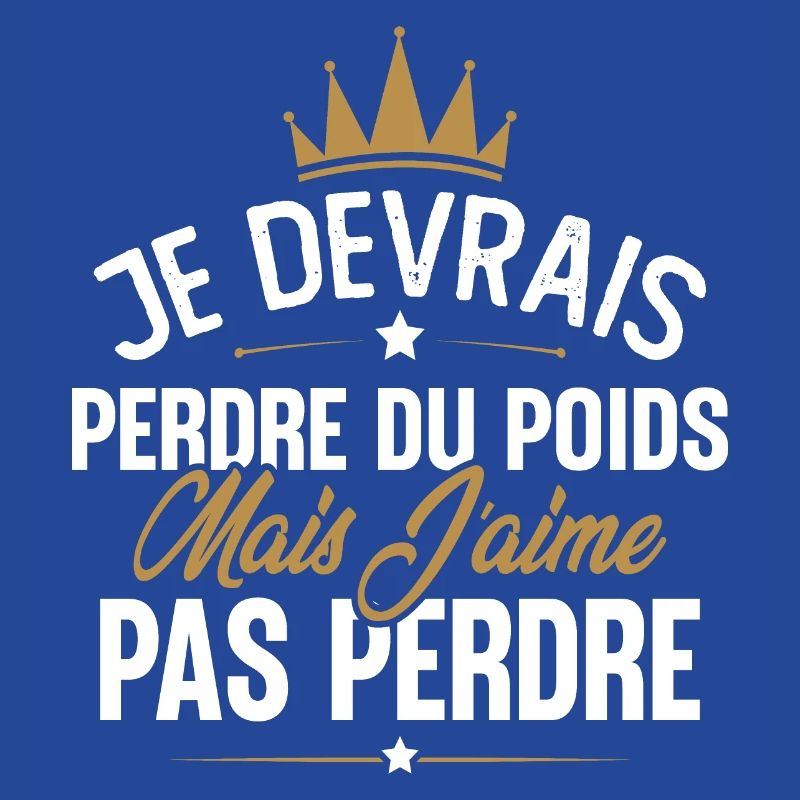Je devrais perdre du poids mais j'aime pas perdre