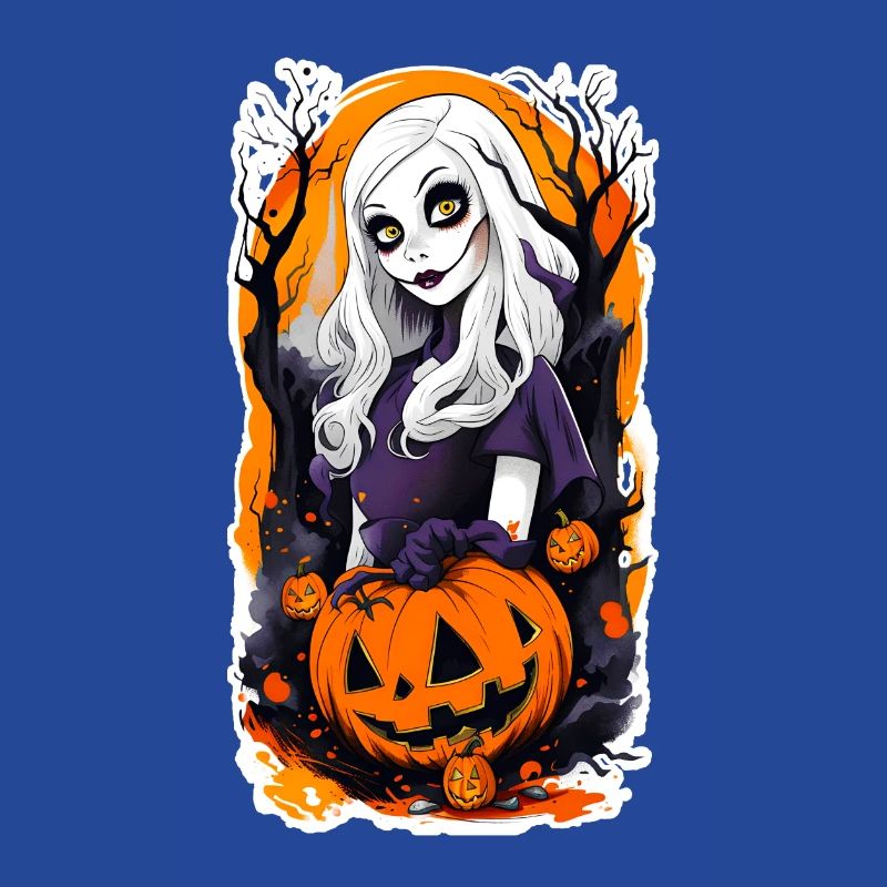 Halloween Grusselige Mädchen Puppe