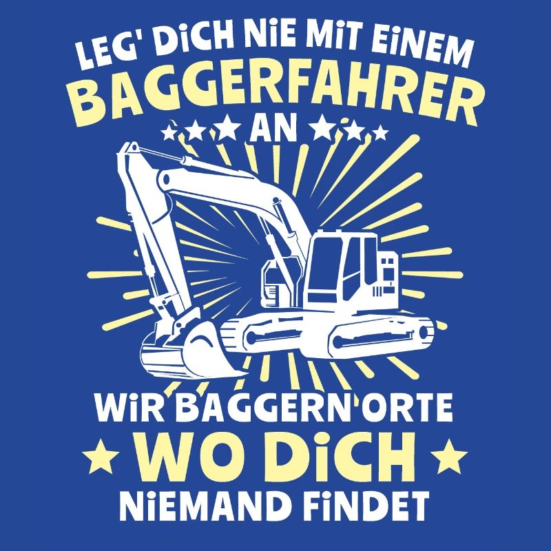 Baggerführer Bagger Baggerfahrer