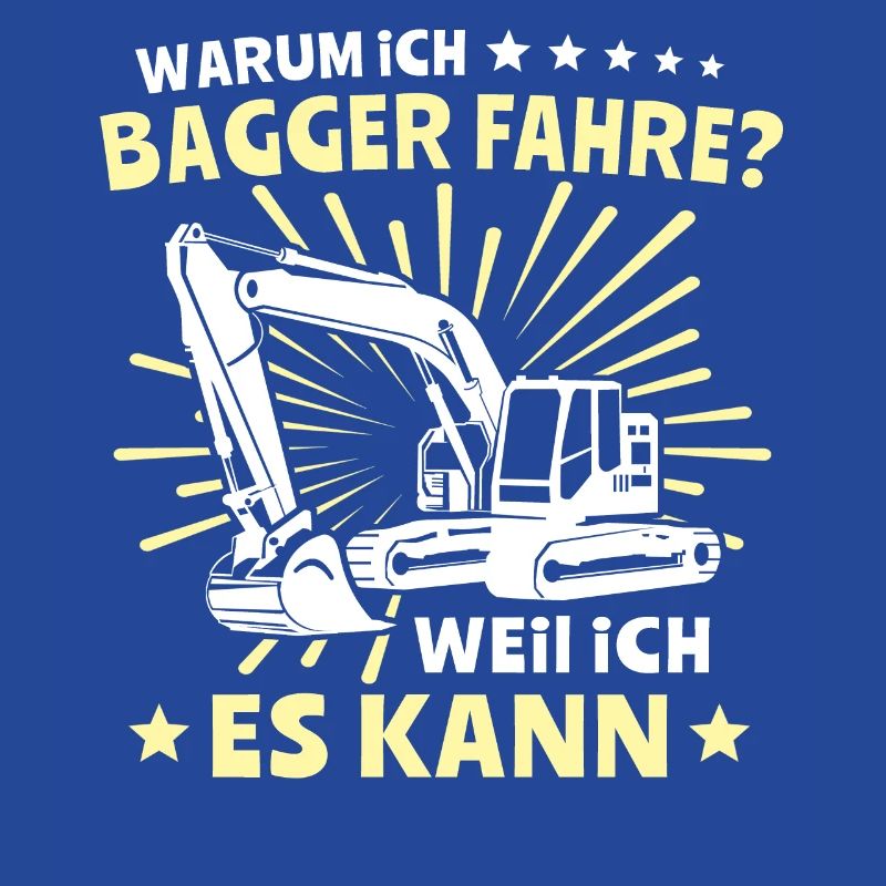 Baggerführer Bagger Baggerfahrer