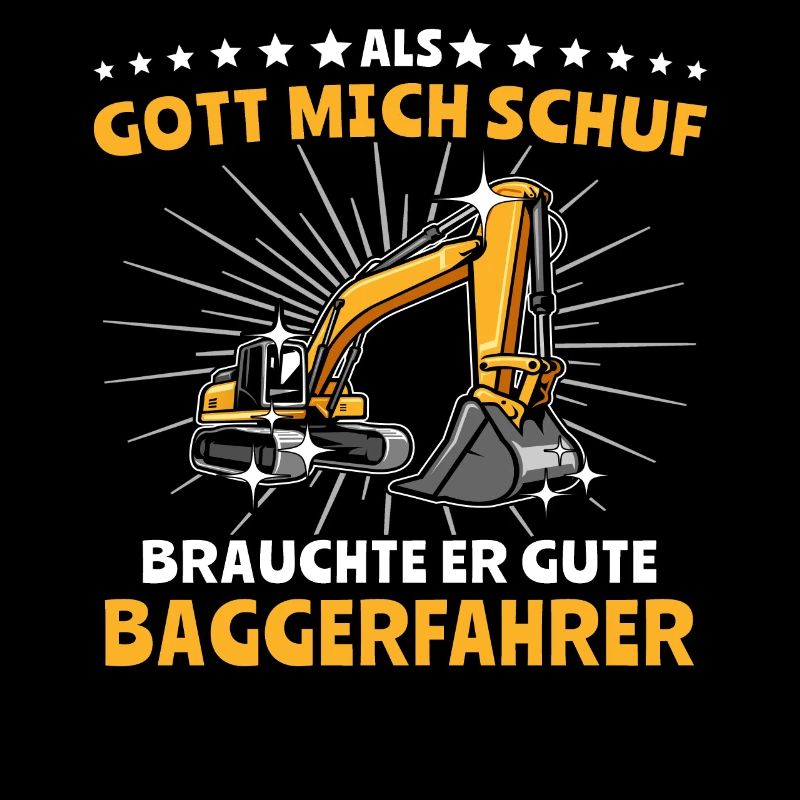 Baggerführer Bagger Baggerfahrer