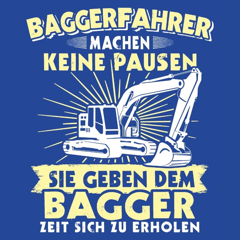 Baggerführer Bagger Baggerfahrer