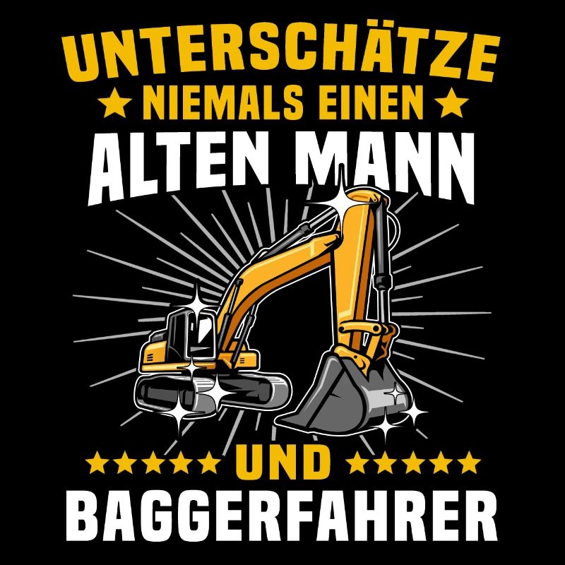 Bagger Baggerfahrer Baggern