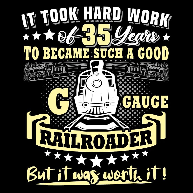 Gartenbahn 35. Geburtstag Garten Eisenbahn Spur G