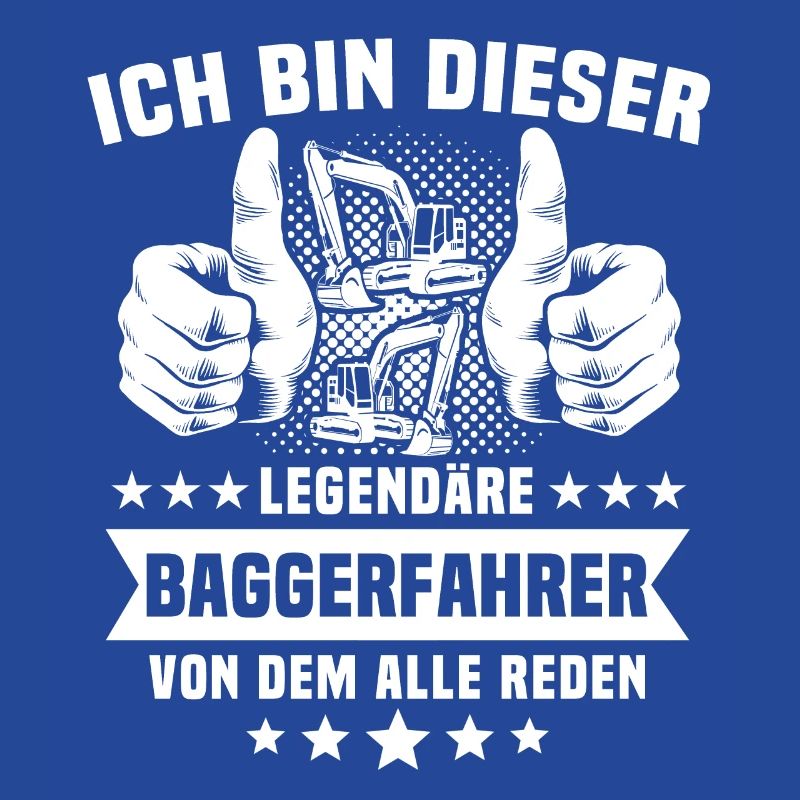 Baggerführer Bagger Baggerfahrer