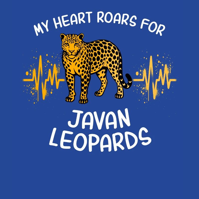 Java Leopard Herzlinie