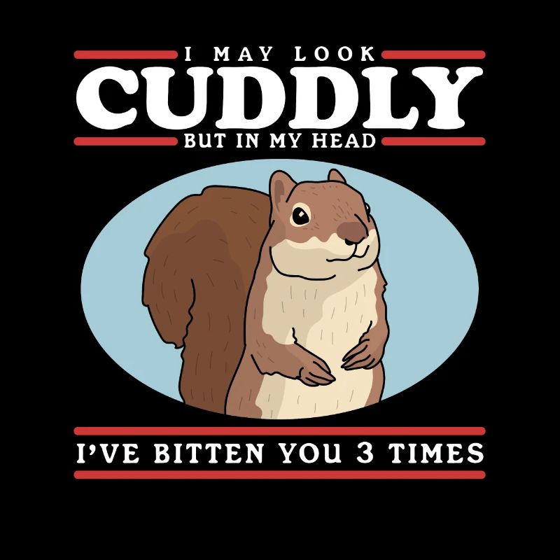 Süßes Eichhörnchen Grauhörnchen Hörnchen Geschenk