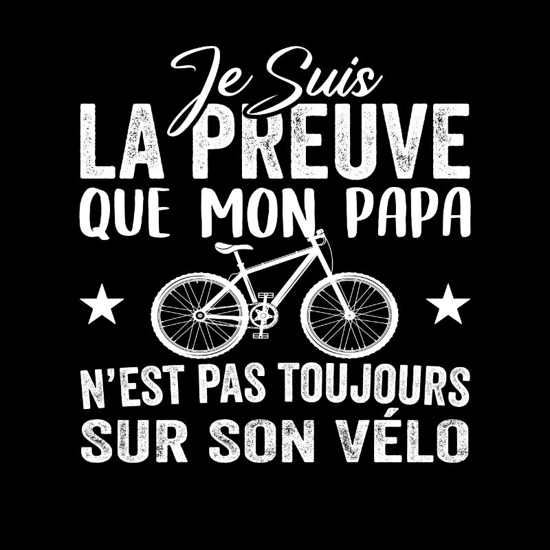 Papa cycliste cyclisme Bébé Nourrisson Naissance