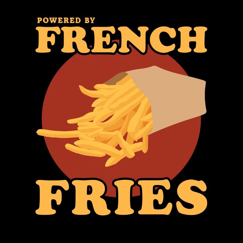 Frites frites restauration rapide cadeau de restauration rapide
