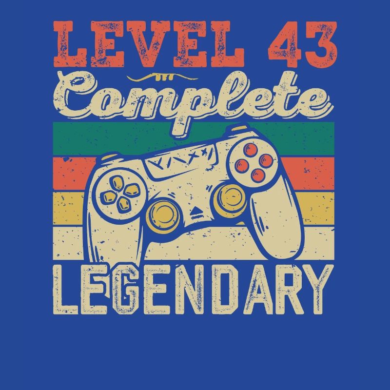 Level 43 Complete, 43 Birthday Gift