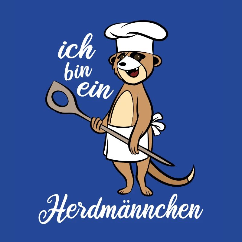 Ich bin ein Herdmännchen - Erdmännchen Kochlöffel