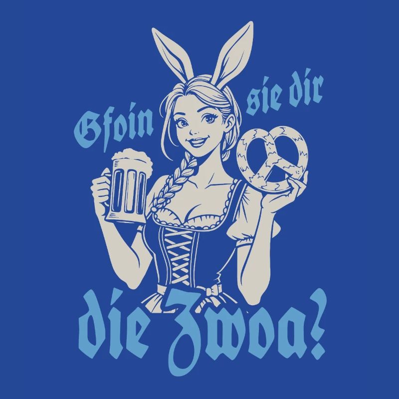 Gefallen sie dir, die Zwei? Dirndl Bier & Bretzen