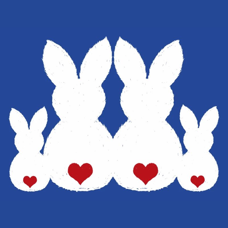 Rabbit family Rabbit Easter bunny Easter Easter present