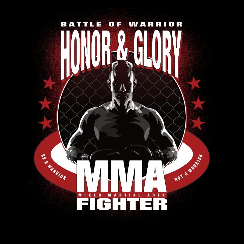 MMA Kämpfer Kampf Kampfsport Training Geschenk