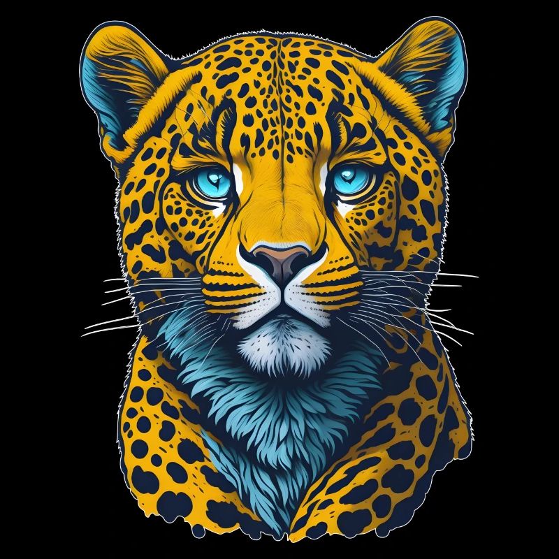 Leopard I Raubkatze der Savanne Afrikas I Geschenk