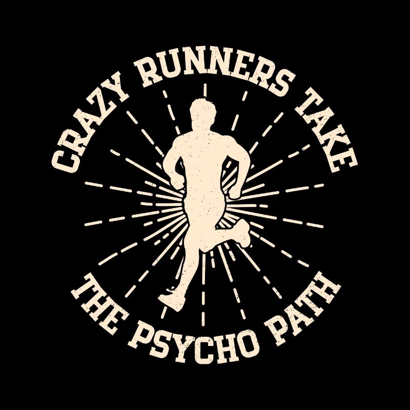 Running Crazy Runners Marathon Runner Gift