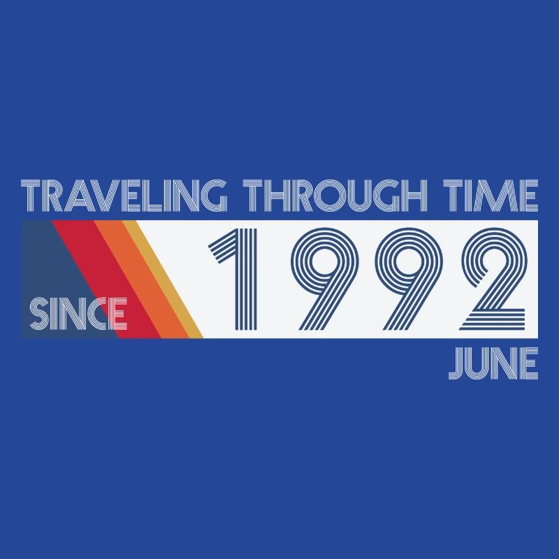 Funny Zeitreise Geburtstags Design Juni 1992