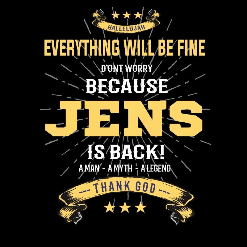 Everything will be fine Jens Is back