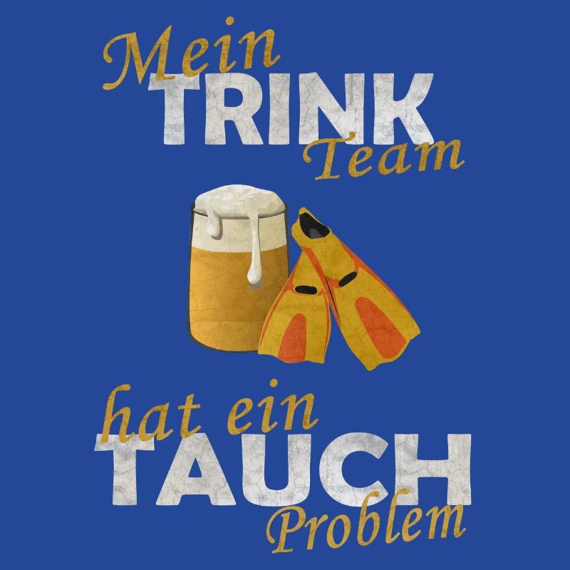 Mein Trink team hat ein Tauch Problem