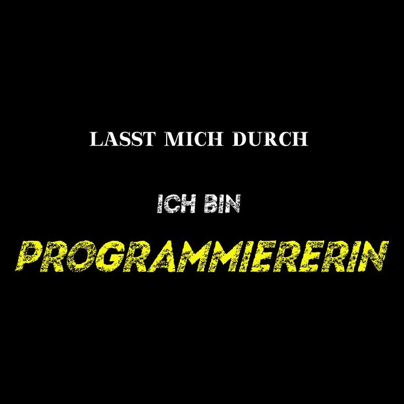Lasst mich durch ich bin Programmiererin Geschenk