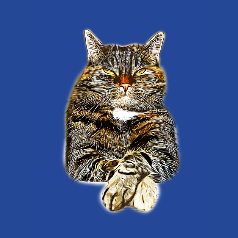gxp cat cat like a boss vector art