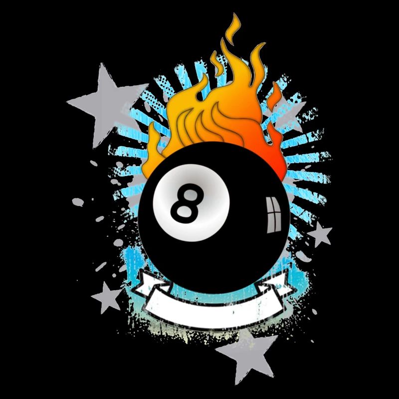 Brûler 8-Ball (conception de billard) 01
