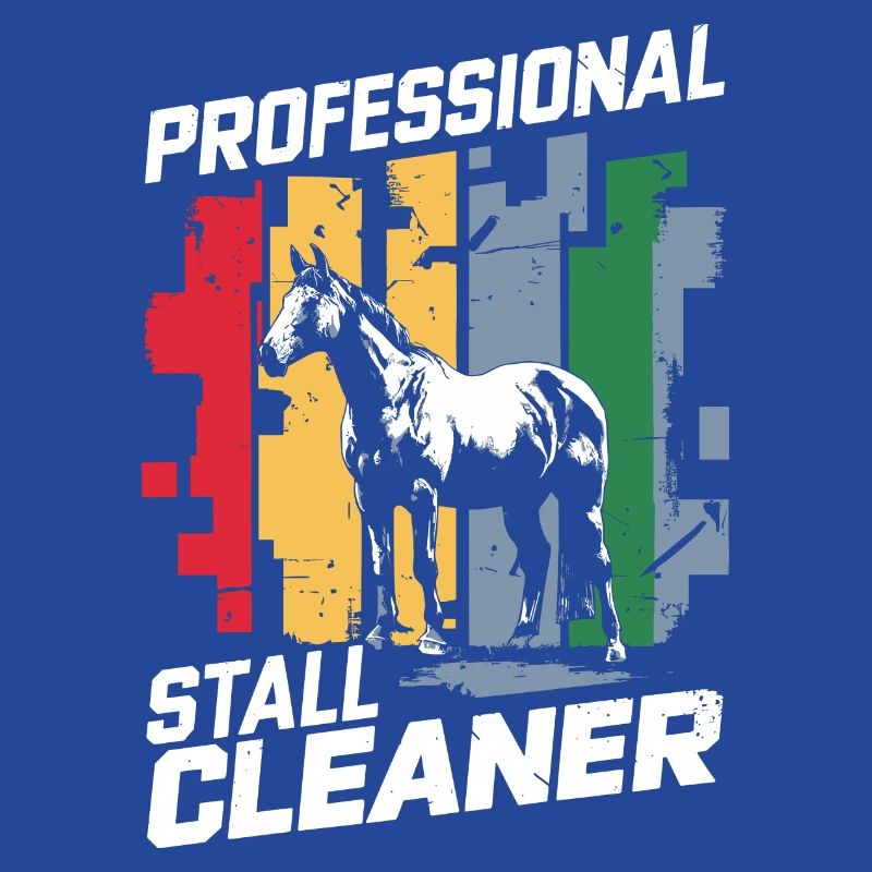 Humorous design for stable work
