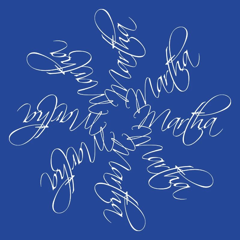 Martha Name Name Mandala