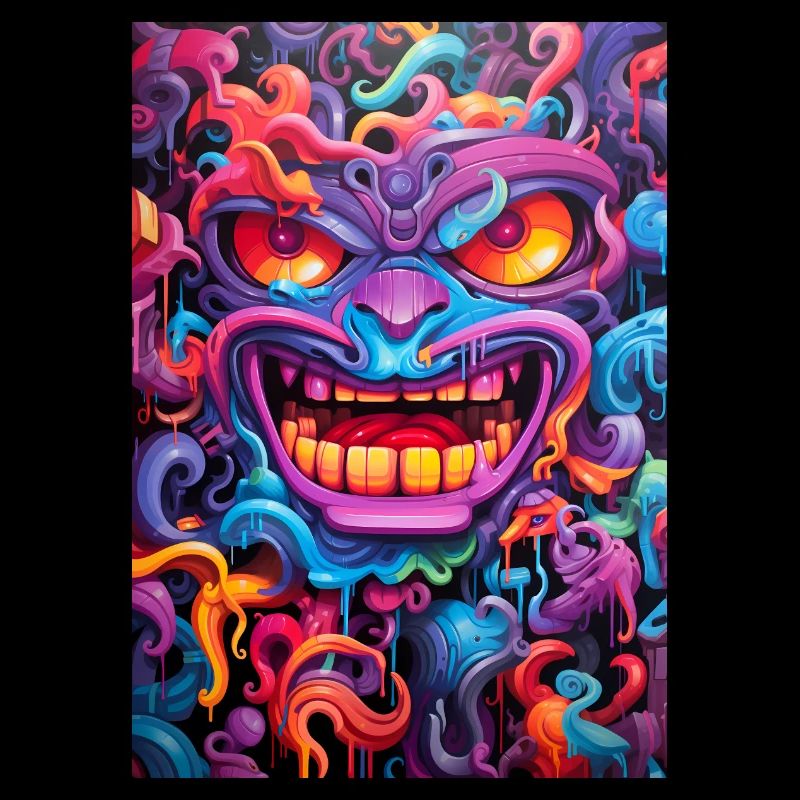 Graffiti Schädel