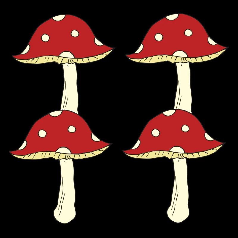 Toadstool 4pcs