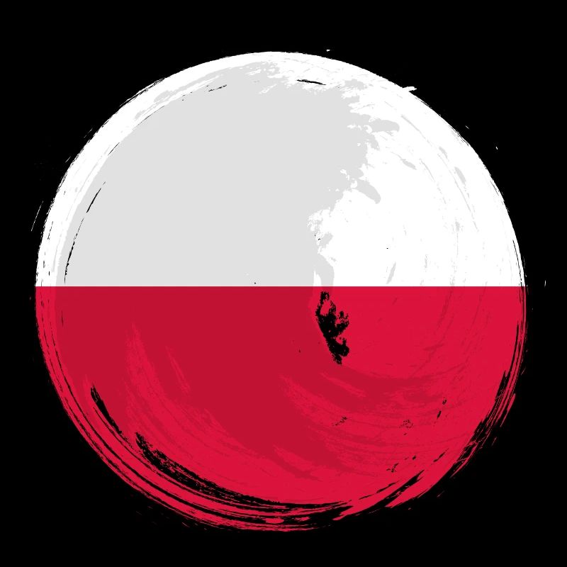 Drapeau de Pologne utilisé Look Polska Drapeau polonais