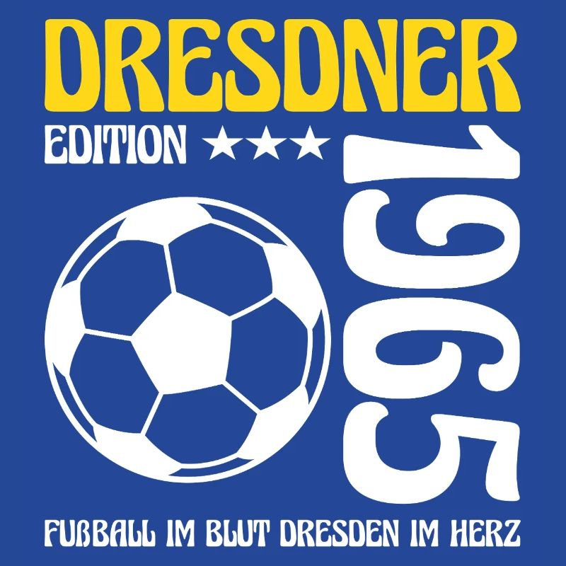 Dresdner Geburtstag 1965 Fußball Geschenk
