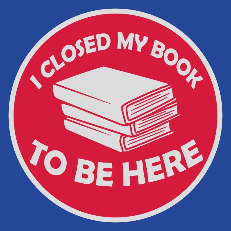 I closed my book
