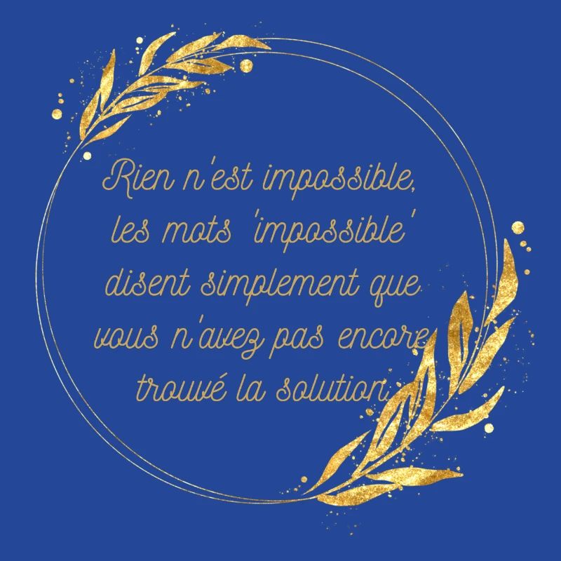 Impossible n'est pas Solution