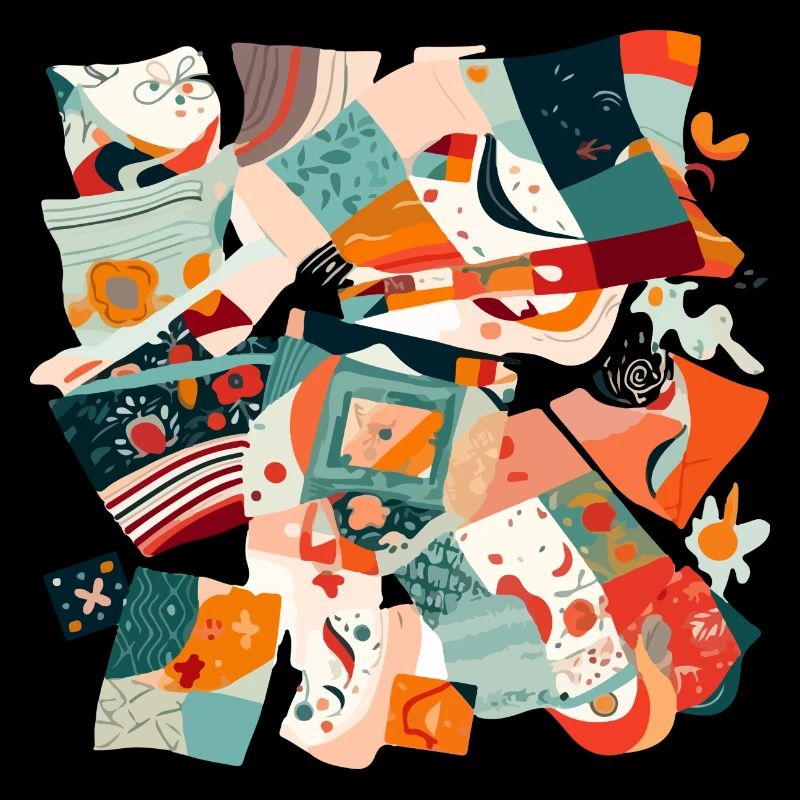 Patchwork de tissus
