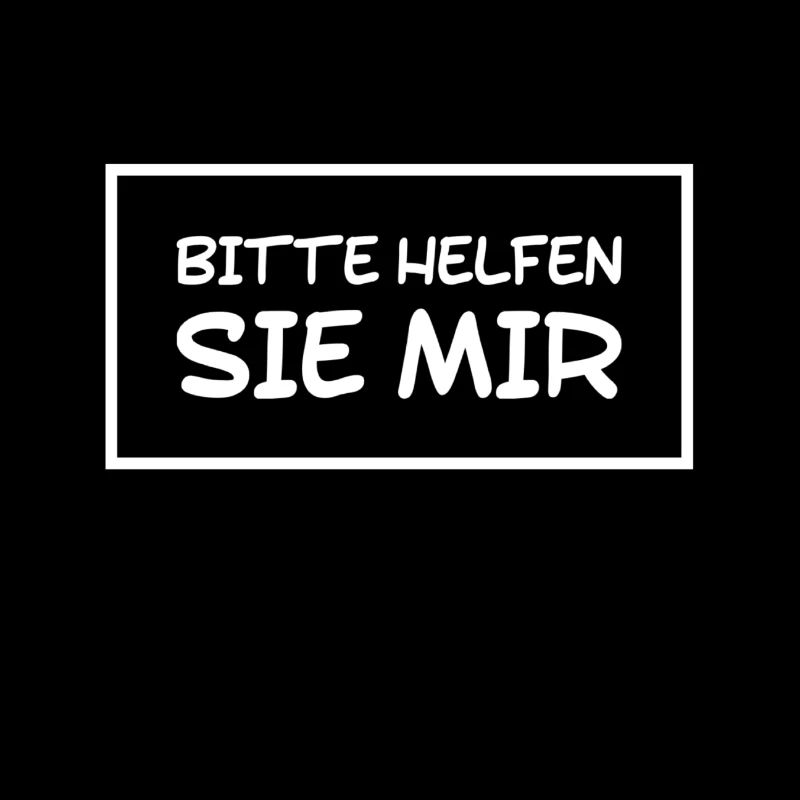 mit der Bitte um Hilfe
