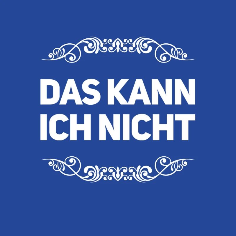 vor dir steht ein Nichtskönner