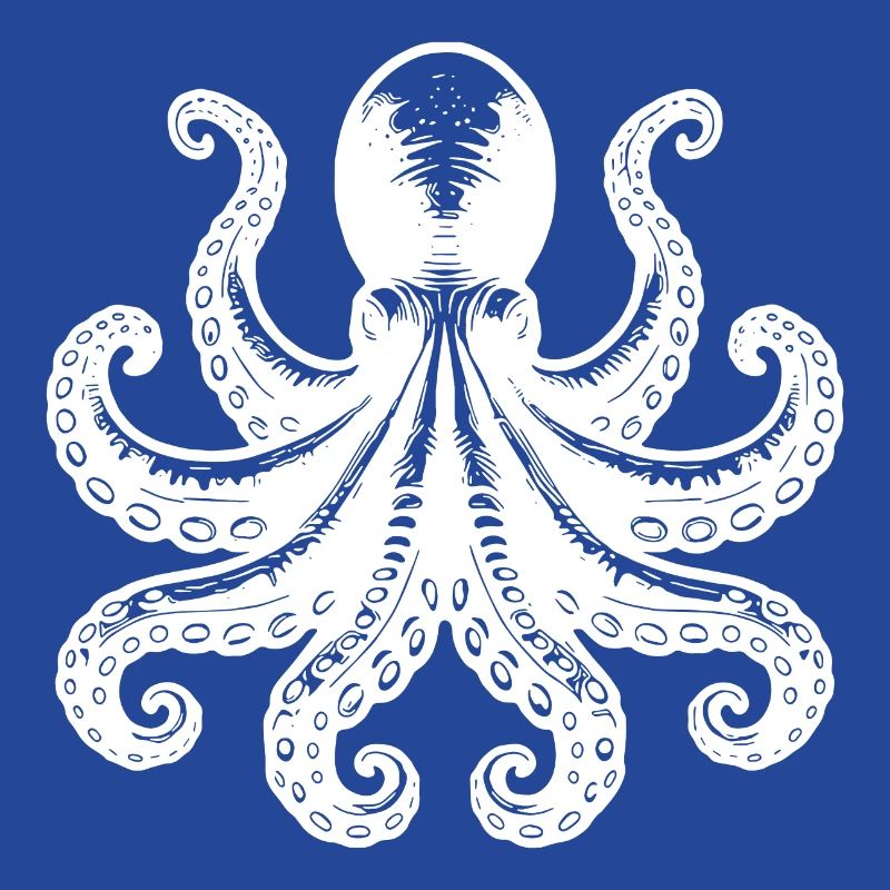 Grim Squid Octopus avec huit bras