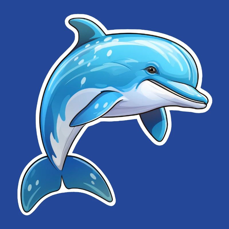 Delfin springend