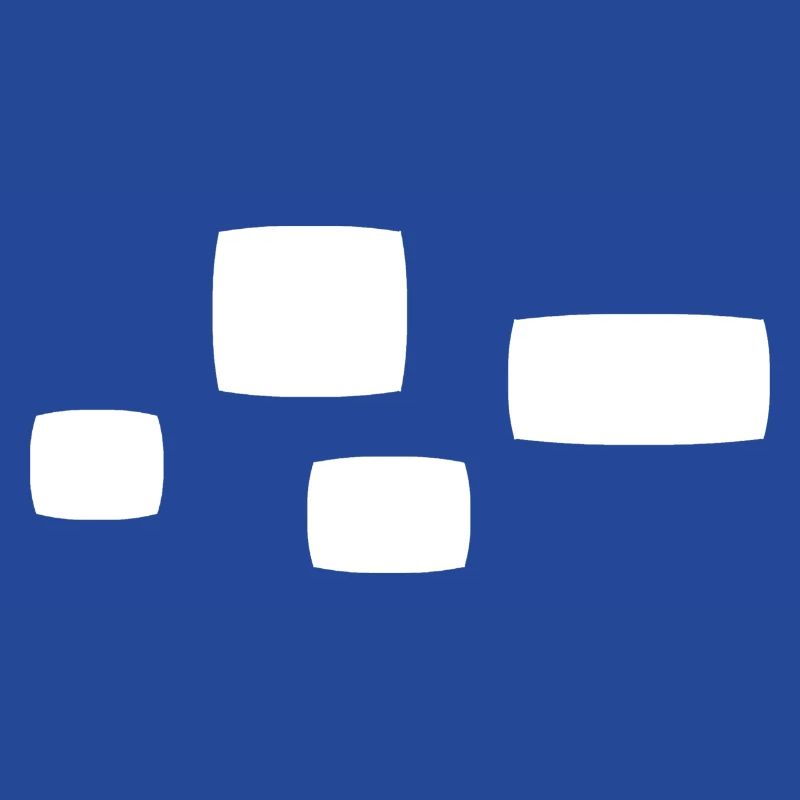 Four Squares Square Shape Symbol Pattern