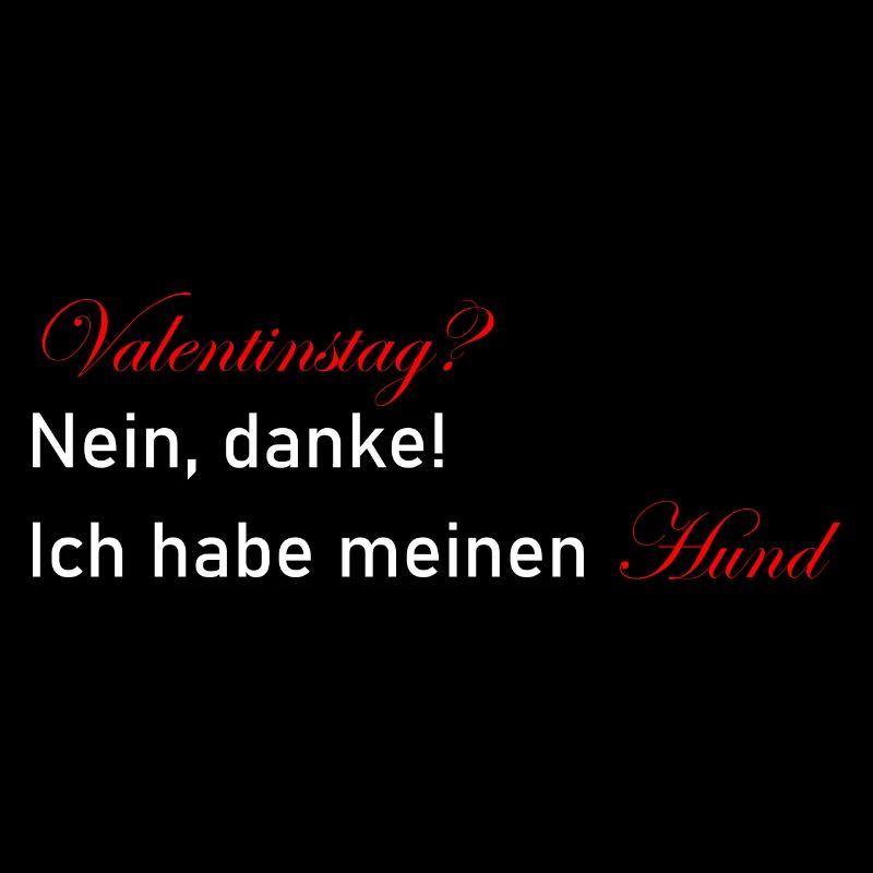 Valentinstag Hündchen Wau Geschenk Geschenkidee