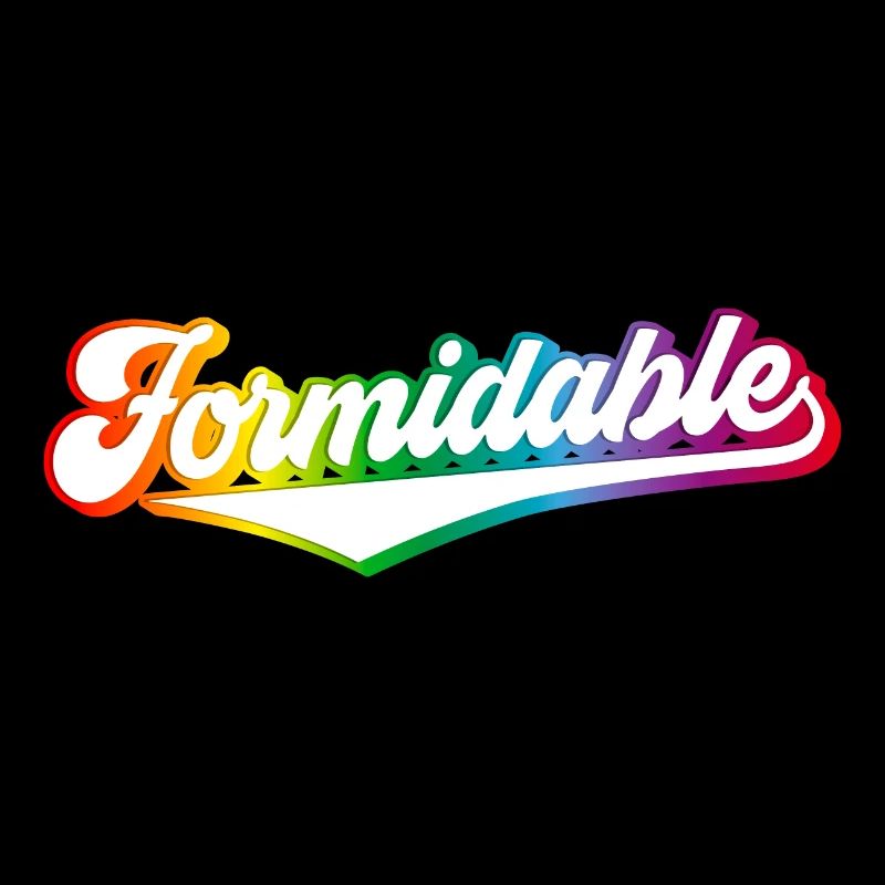 Formidable puissance arc-en-ciel