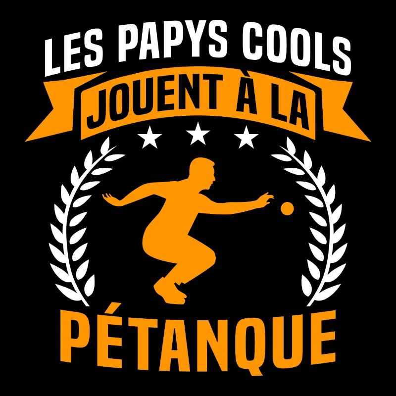 Les Papys Cools jouent à la pétanque