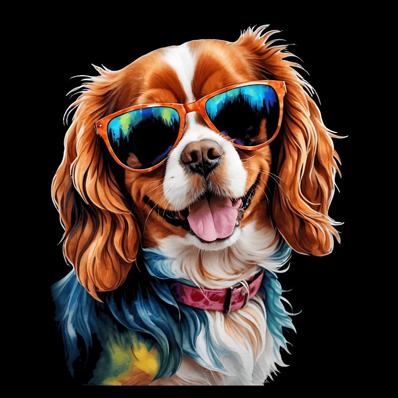 Lunettes de soleil Cavalier King Charles Spaniel Chien