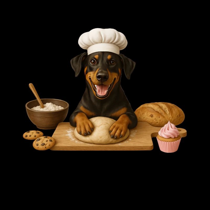 Dobermann Backen Kuchen Kekse