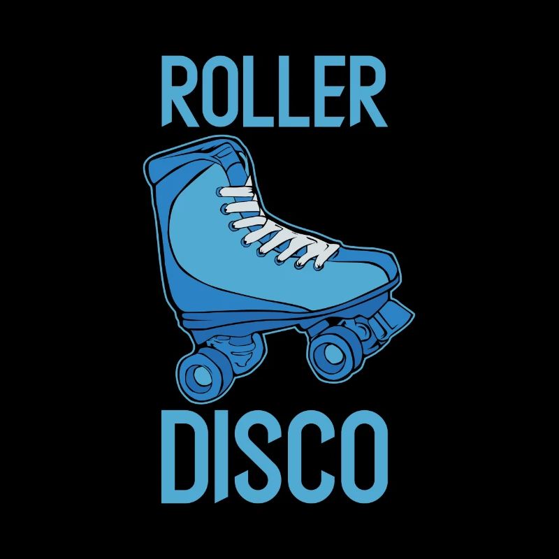 Roller Disco - roller skate Old school nostalgie