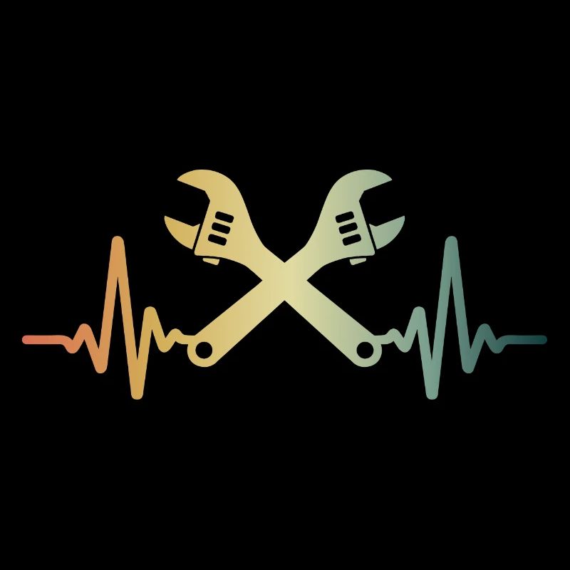 Heartbeat Mechanic Tool ECG Pulse