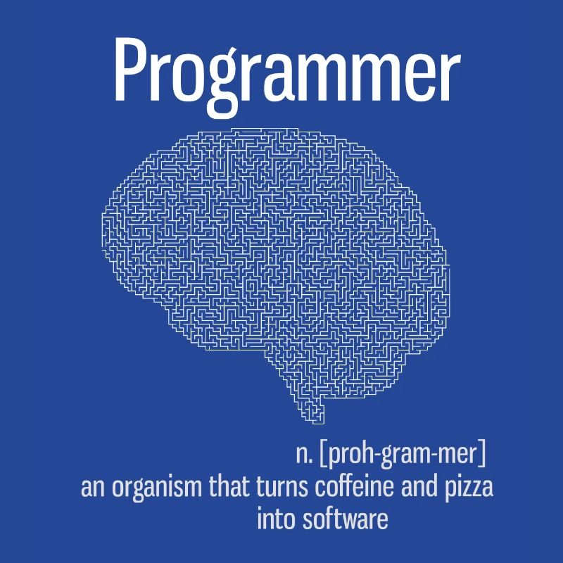 programmer brain pc informatik definition pizza lo